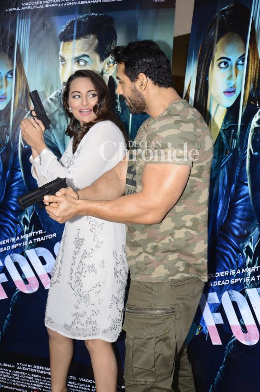 John, Sonakshi and Tahir enthrall at Force 2 trailer launch