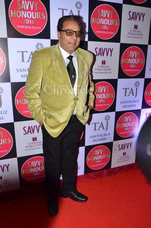 Dharmendra and Jackie Shroff spotted at an award function