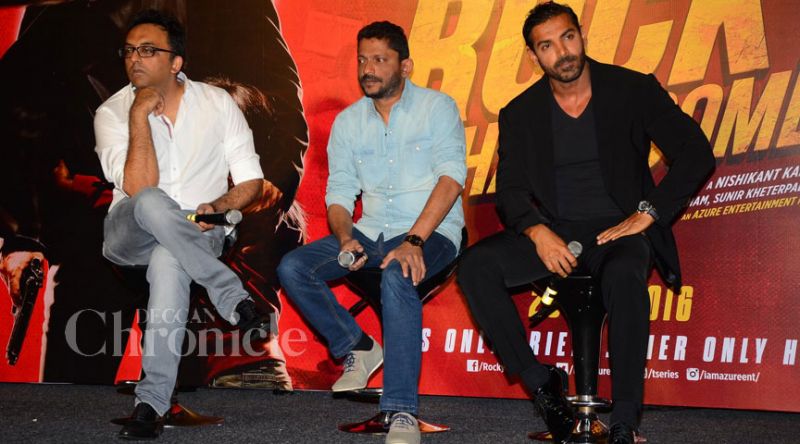 John Abraham turns into a killing machine in Rocky Handsome trailer John Abraham turns into a killing machine in Rocky Handsome trailer