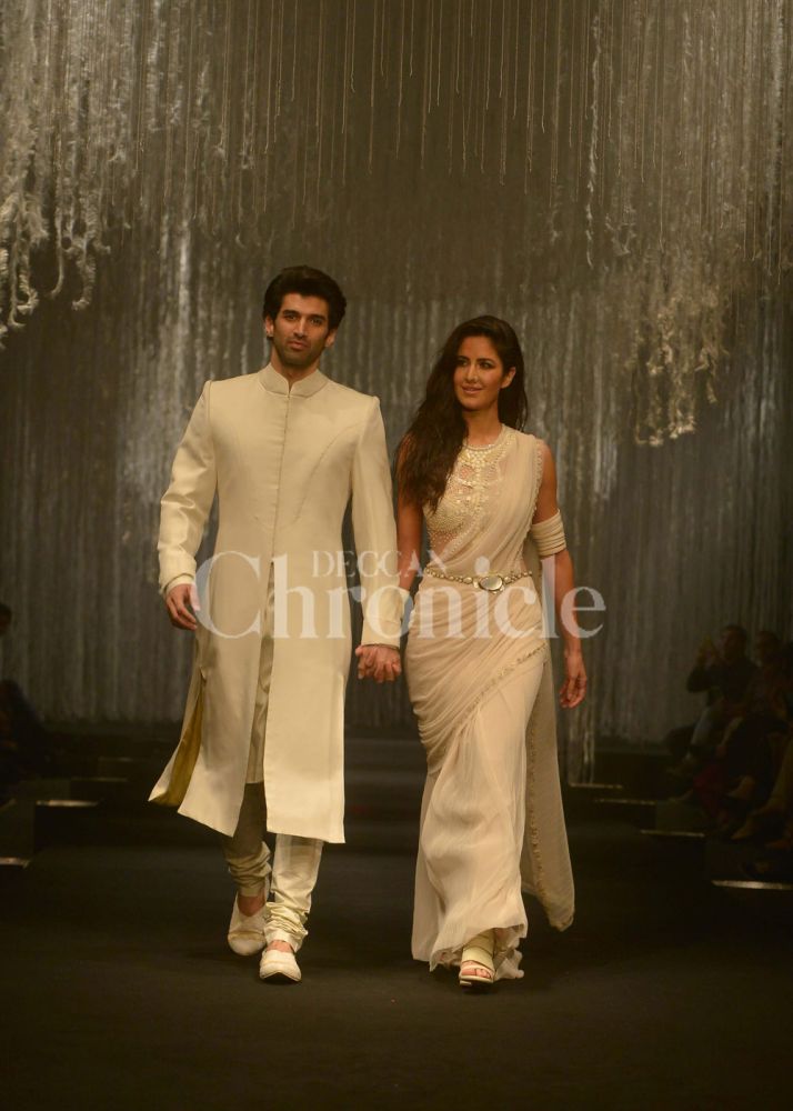 Katrina and Aditya turn bride and groom for Tarun Tahiliani