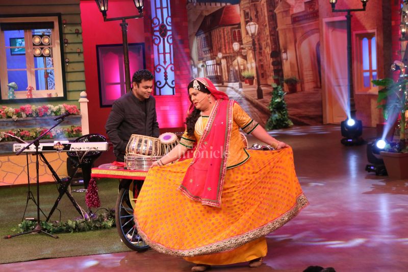 A R Rahman has a fun time on Kapil Sharmas show A R Rahman has a fun time on Kapil Sharmas show