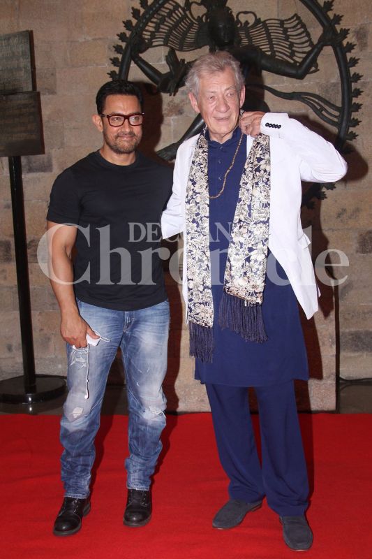 Aamir Khan and Sir Ian McKellen launch Shakespeare Lives on film initiative