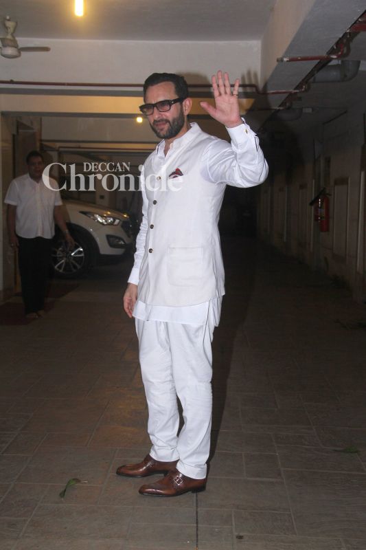 Saif Ali Khan was suaveness personified at birthday bash