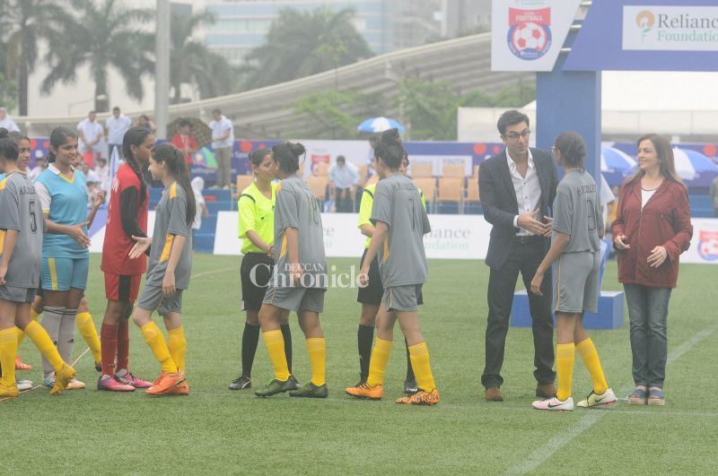 Ranbir and Nita Ambani inaugurate a brand new sporting event