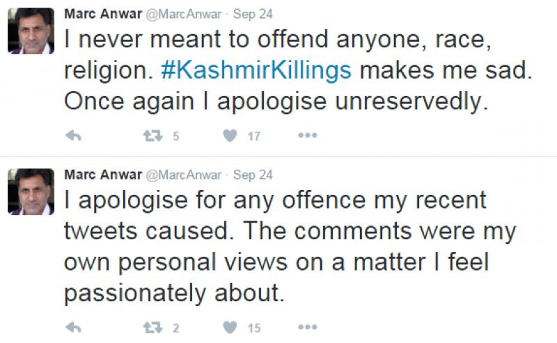 Marc Anwar tweets