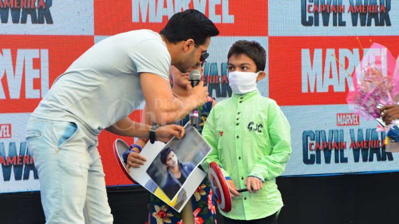 Dubbing for Captain America in Hindi challenging: Varun Dhawan Dubbing for Captain America in Hindi challenging: Varun Dhawan