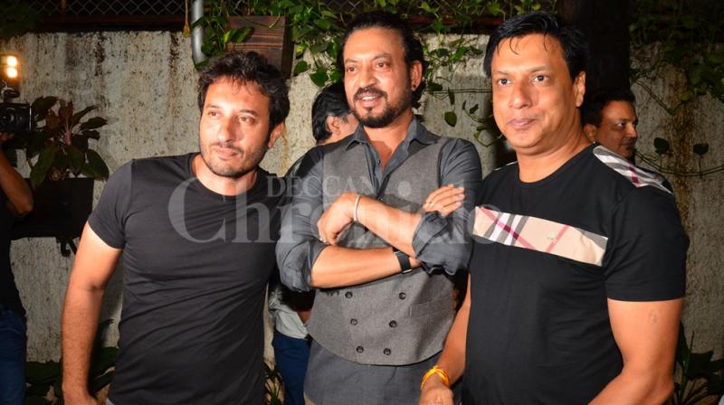 Nishikant Kamat- Irrfan Khan host special screening of Madaari for directors