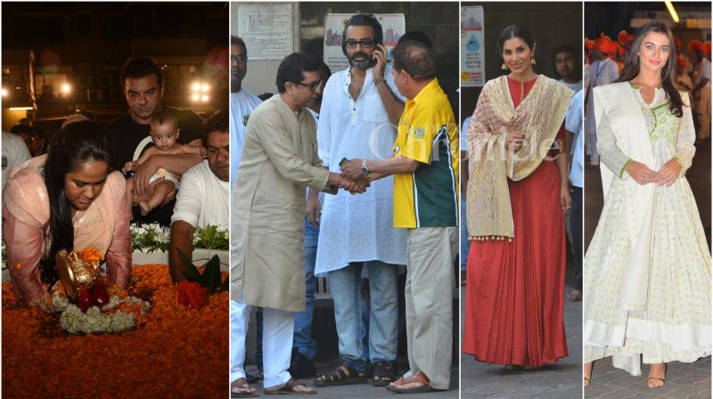 B-Town pours in at Salmans house to seek blessings before Ganpati Visarjan
