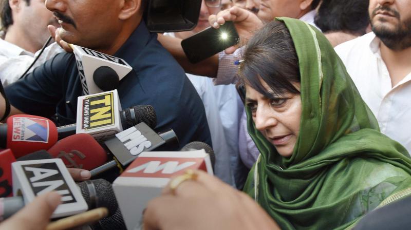 Chief Minister of Jammu and Kashmir Mehbooba Mufti. (Photo: PTI)
