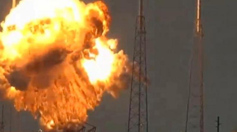 The rockets loss occurred while the first and second stages were being filled with propellant, the company said late on Thursday in a statement. The rockets loss occurred while the first and second stages were being filled with propellant, the company said late on Thursday in a statement.