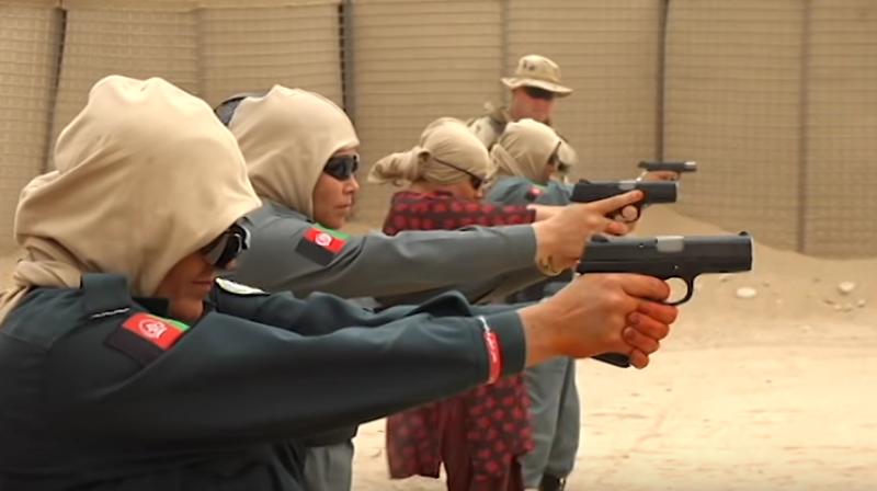 The Afghanistan government and the ANA are developing out of country training programmes for female ANA soldiers. (Representational Photo: YouTube screenshot)