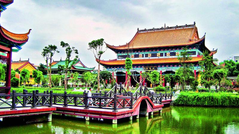 Temple at Changsha Temple at Changsha