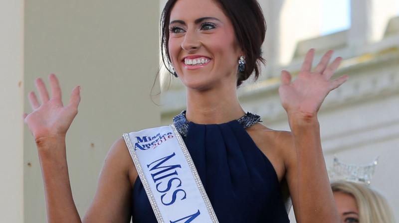 Erin OFlaherty, whose talent is singing, said she rejects the idea that beauty pageants objectify women. (Photo: AP)