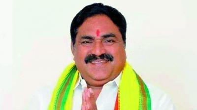Telangana TD MLA Errabelli Dayakar Rao who defected to TRS.