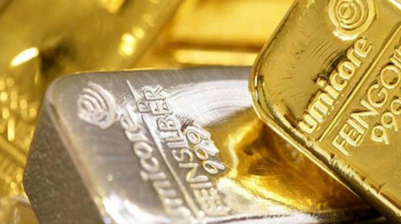 Gold in the US eased 0.1 per cent at USD 1,356 an ounce. Among other precious metals, spot silver touched a 3-week high of USD 20.64 an ounce.
