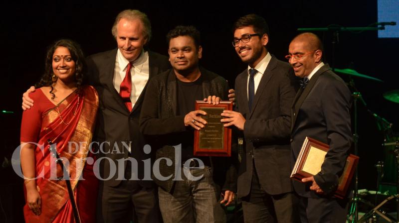 A.R. Rahman awards three students with music scholarships at Berklee