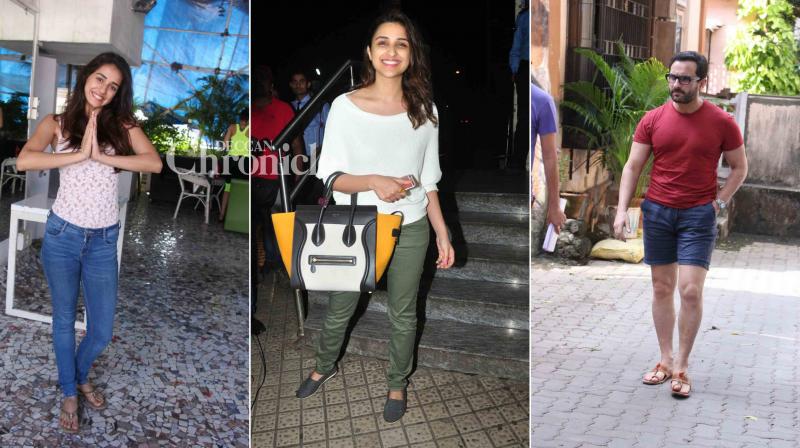 Saif keeps it casual, Parineeti, Jacqueline, Disha are at their glamorous best