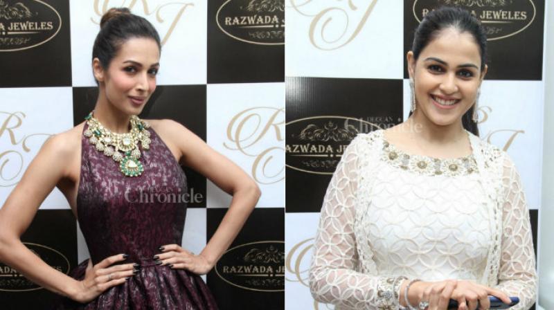 Genelia, Daisy, Malaika flaunt their style quotient at a jewellery store