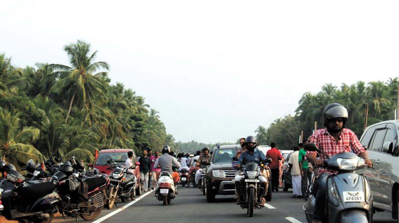 The officials conducted the survey under police protection fearing a public protest.