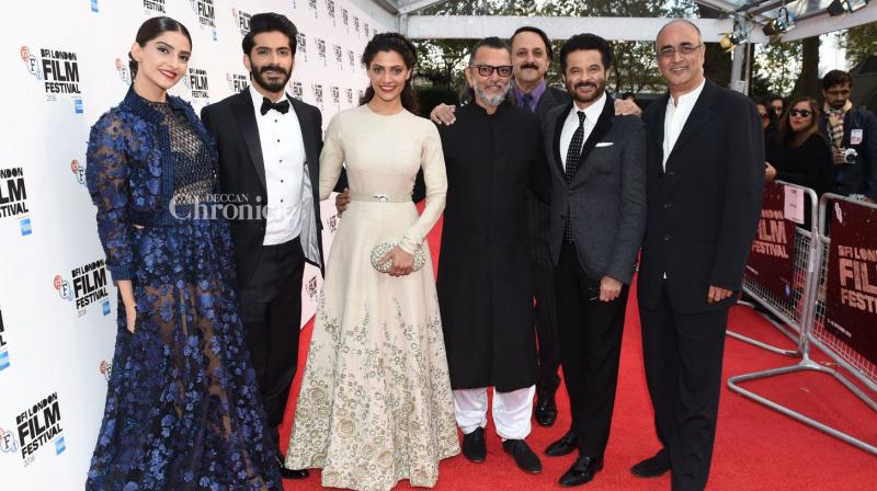Mirzya team holds premiere at London Film Festival, Sonam, Anil Kapoor join in