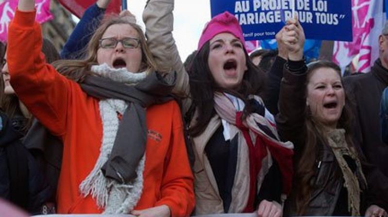 24 percent of French people believe a forced act of oral sex is a sexual assault and not rape. (Photo: AP)