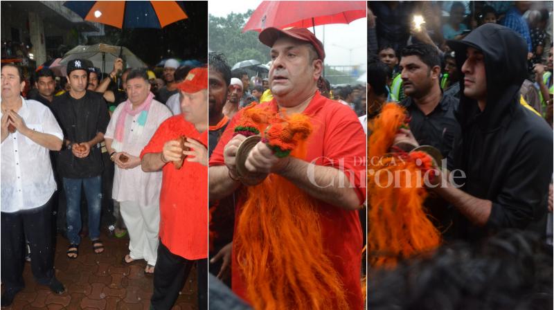 Ganpati Visarjan: The Kapoors bid adieu to RK Studios Bappa