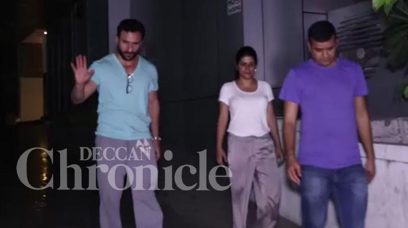 Back from London, Saif Ali Khan resumes work commitments