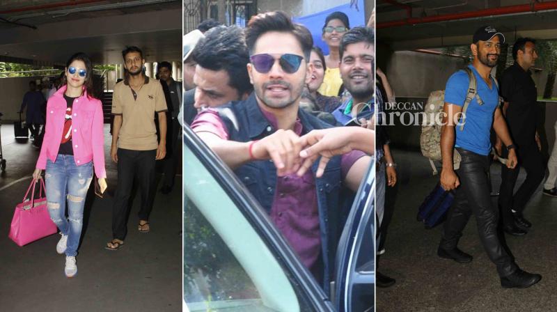 Celebrities step out in their stylish best