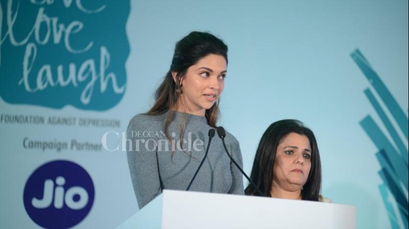 I did not feel any stigma while sharing my story: Deepika Padukone