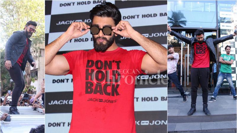 Fans go gaga as Ranveer Singh performs his rap song live