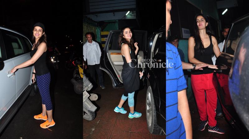 Pictures: Young superstars of Bollywood snapped at the Dream Team rehearsals