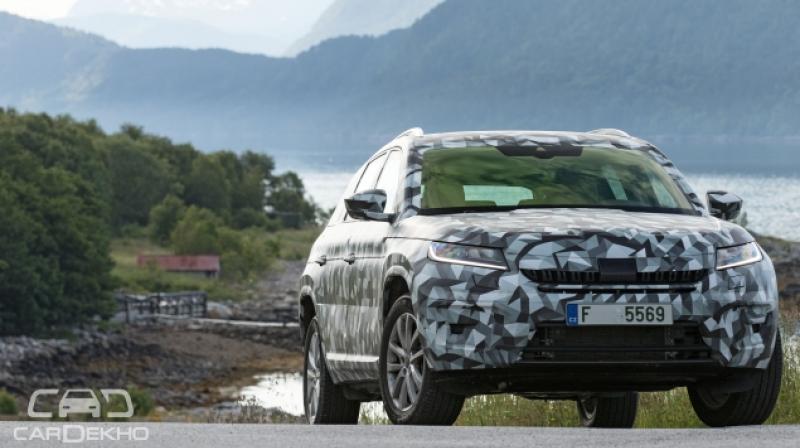 The Skoda Kodiaq is expected to hit Indian roads next year with the likes of Toyota Fortuner, the Ford Endeavour, and the Chevrolet Trailblazer as its competitor.