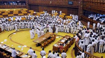 Expressing resentment, Opposition said that the House had the right to discuss the bar scam (Representational photo: PTI)