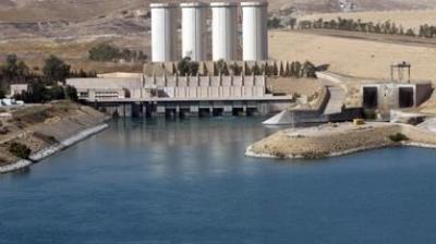 A view of the Mosul dam (Photo: AFP)