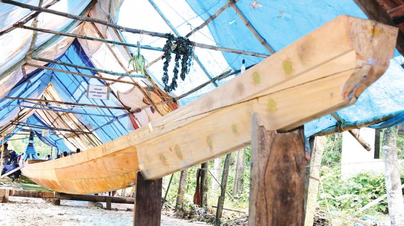 Brand new Valiya Diwanji gets its final touches.