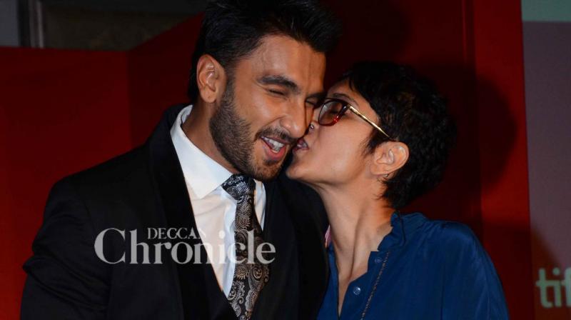 Ranveer Singh and Kiran Rao attend MOU signing ceremony