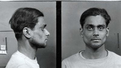 Picture taken by the Nazi police on March 17, 1942, on his arrival at the concentration camp. Courtesy: memoirevive.org