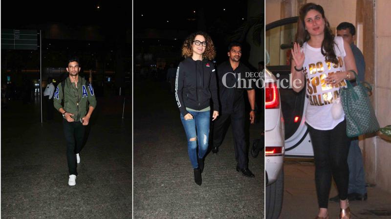 Kareena, Kangana, Sushant, other stars look classy as they get snapped