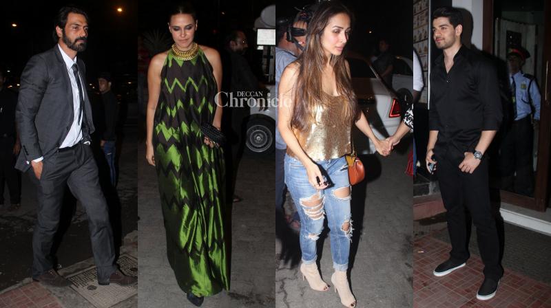 Arjun Rampal, Sooraj Pancholi, Malaika Arora Khan party hard with Baba Dewan