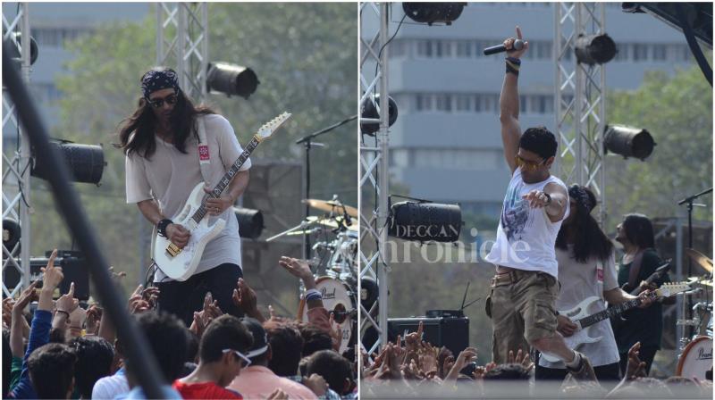 Inside pics: Farhan, Arjun and Purab rock n roll on the sets of Rock On 2