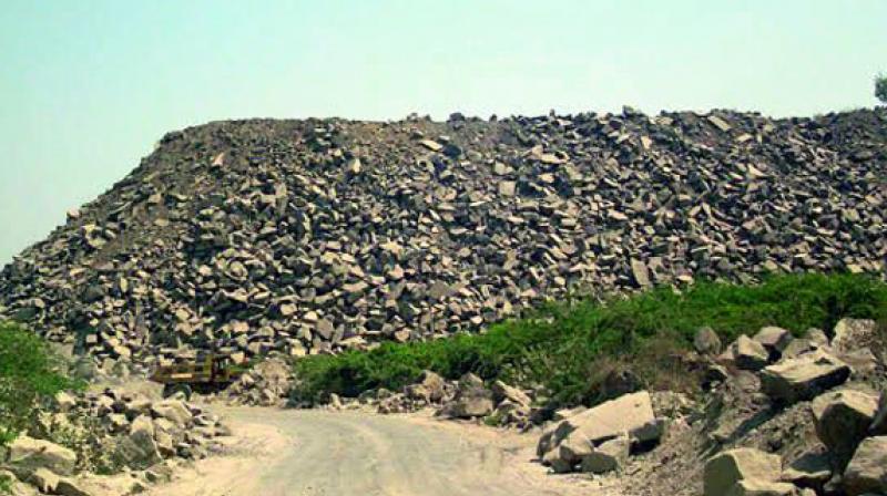 Quarries, mines often have high radon levels