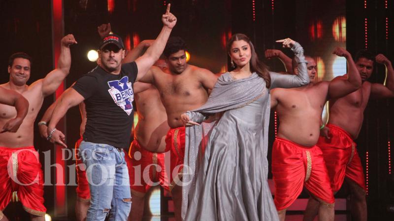 Salman Khan shakes his booty to Sultan tunes on reality show