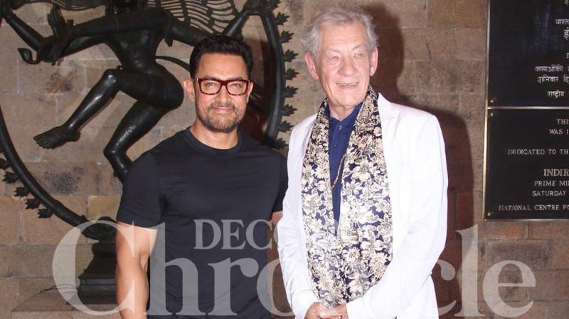 Aamir Khan and Sir Ian McKellen launch Shakespeare Lives on film initiative