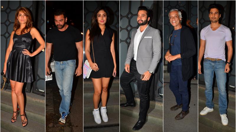 Caterina Murino parties with Arbaaz, Sohail and other B-Town celebs Caterina Murino parties with Arbaaz, Sohail and other B-Town celebs