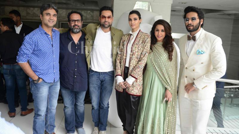 Abhay, Diana and others promote Happy Bhag Jayegi in style Abhay, Diana and others promote Happy Bhag Jayegi in style