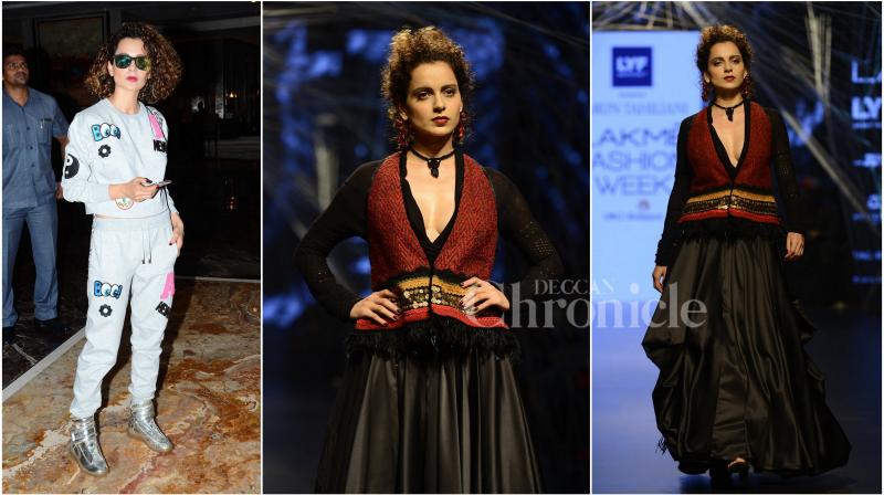 Fashion queen Kangana Ranaut slays on and off ramp!