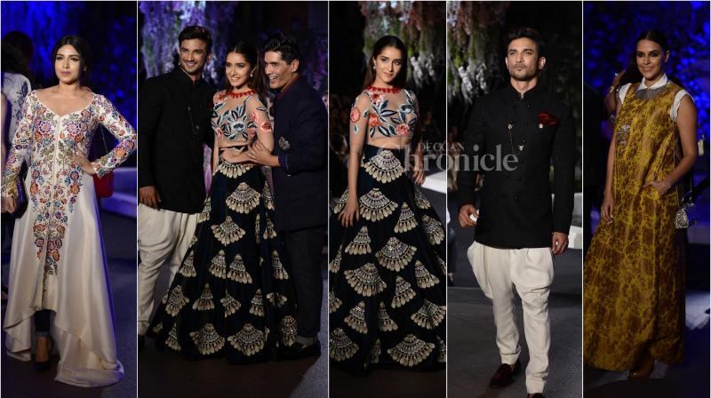 Shraddha and Sushant turn showstoppers for Manish Malhotra