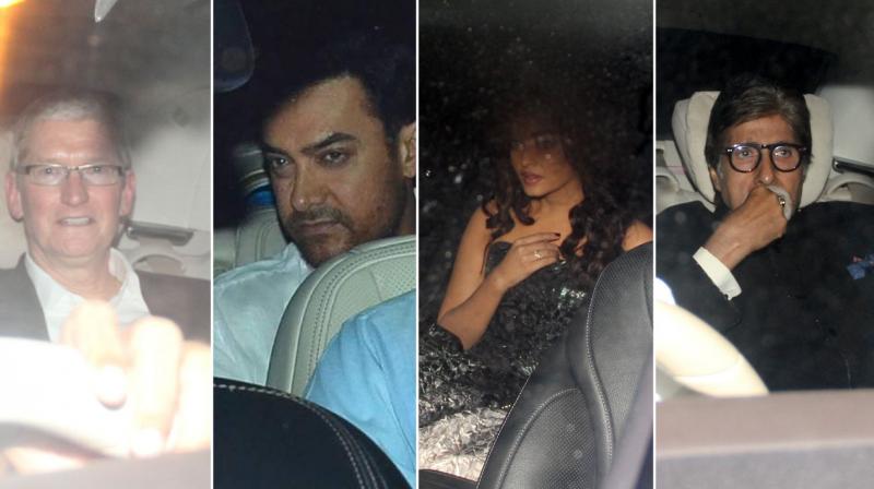 Aamir, Aishwarya, Amitabh and more attend SRKs bash for Tim Cook