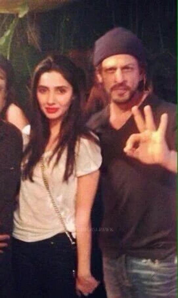 We'll see Shah Rukh Khan romancing with Pakistani actress Mahira Khan in the film.