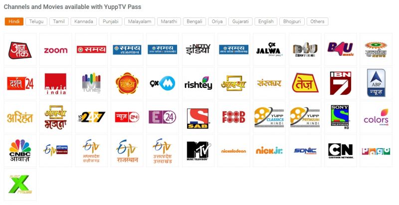 yupptv packages